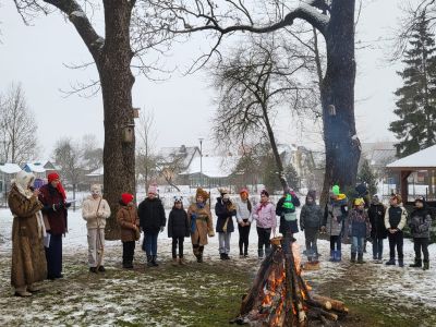 Meteņdiena Krustpils pamatskolā
