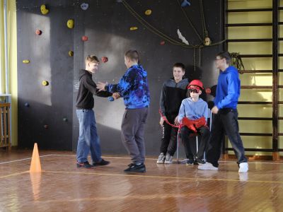 Skolas somas nodarbība Fotogrāfija un performance