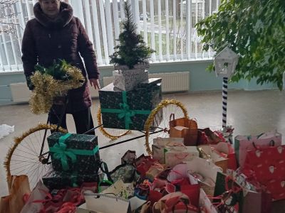 Labdarības akcija Ziemassvētkos