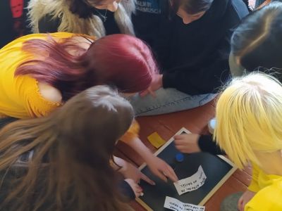 Izlaušanās spēle Blēņas un pasakas, sadarbībā ar programmu Latvijas skolas soma.