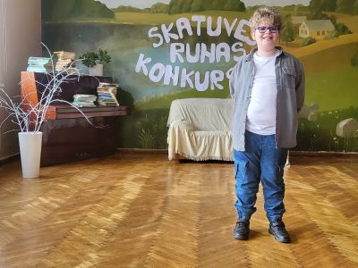 Skatuves runas konkurss Krustpils pamatskolā