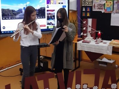 Mūsu muzikālais sveiciens Latvijai