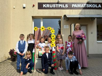 Zinību diena Krustpils pamatskolā