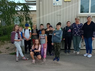 3.a klase iepazinās ar Jēkabpils ūdens attīrīšanas sistēmu