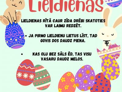 Lieldienas gaidot