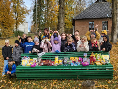 3.a klase ciemojas Jēkabpils dzīvnieku patversmē