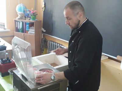 Saldējuma meistara darbnīca