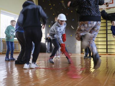Skolas somas nodarbība Fotogrāfija un performance