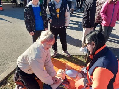 Krustpils pamatskolas skolēni apmeklē Ēnu  dienas pasākumus