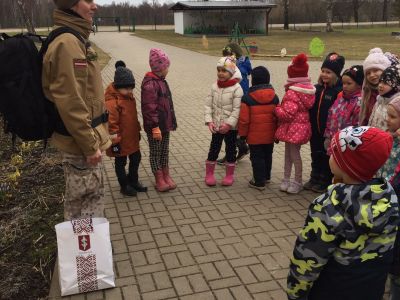 Profesiju diena pirmsskolas grupiņā Variešos