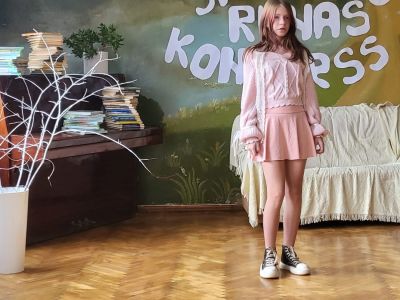 Skatuves runas konkurss Krustpils pamatskolā