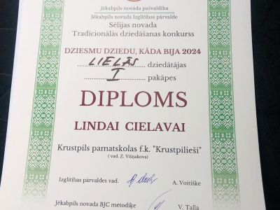Dziesmām un notikumiem bagāta nedēļa 