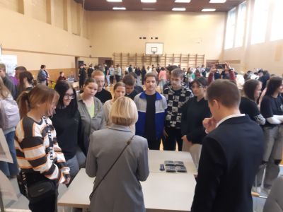 9.oktobrī 9.klases apmeklēja Jēkabpils Tehnoloģiju tehnikumu