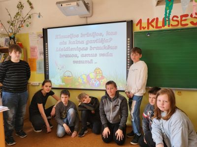 Nāc nākdama, Liela diena, visi bērni tevis gaida. 14.04.2022.
