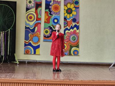 G.Putānes 2.a klase talants ir izteiksmīga skatuves runa