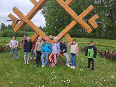 Pieredzētais projektu un tūrisma dienās, mācību gada nogalē.