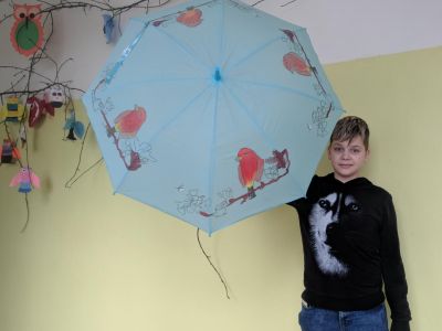 Krustpils pamatskolas skolnieks gūst atzinību konkursā “Zem Raiņa dzejas lietussarga”