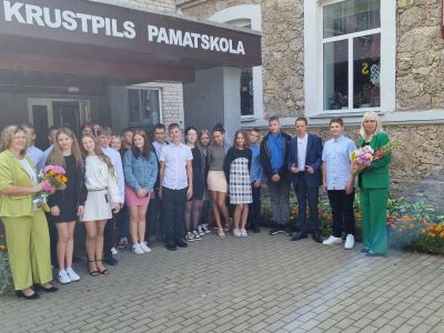 Zinību diena Krustpils pamatskolā