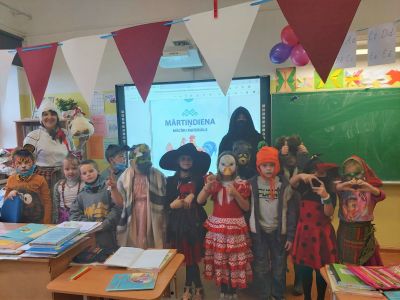 1.klase svin Mārtiņdienu