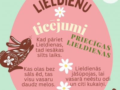 Lieldienas gaidot
