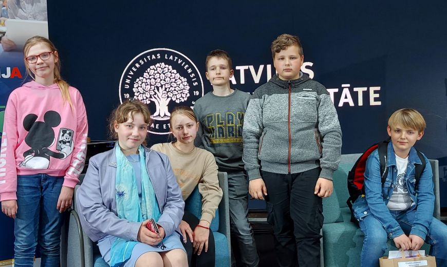 Dalība atklātajā olimpiādē/konkursā “Uzdrīkstos, domāju, radu.”