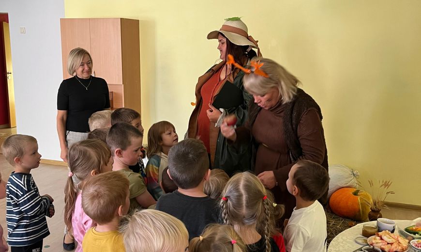 Pirmsskolas grupiņās svin Miķeļdienu