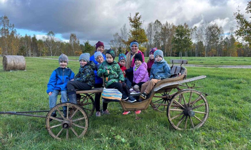 PII grupiņa Pūcītes piedalījās izaicinājumā “3 kilometri un 30 sekundes”