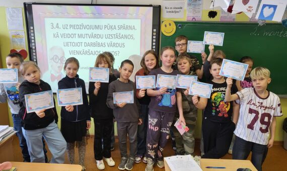 Glītrakstīšanas konkurss 1.-3. klasēm