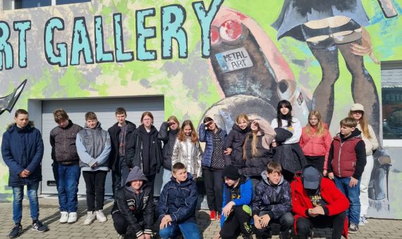 Apmeklējām metāla mākslas galeriju Nester Custom  Preiļos