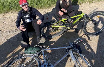 7.klases velo ceļojums uz Laukezeru